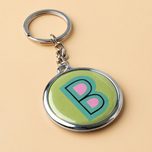 We R Button Press Keychain Kit-Makes 2 - WR661074 We R Button Press Keychain Kit-Makes 2 - WR661074