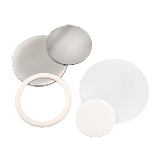 We R Button Press Adhesive Mirrors-Makes 3 - WR661101