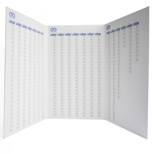 Diamond Dotz Chroma Blank Card- - DDA083
