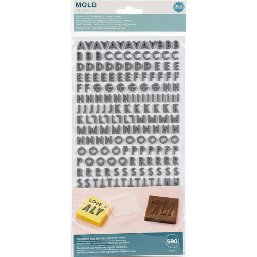 We R Mold Press Alpha Thickers-Small - 661363 - 633356613633