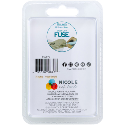 We R Fuse Tool Tips 4/Pkg-Decorative, Cutting & Fusing - WR660870 We R Fuse Tool Tips 4/Pkg-Decorative, Cutting & Fusing - WR660870
