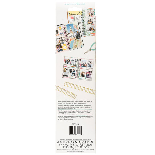 We R Cinch Wires 1" 4/Pkg-Gold - WR660504