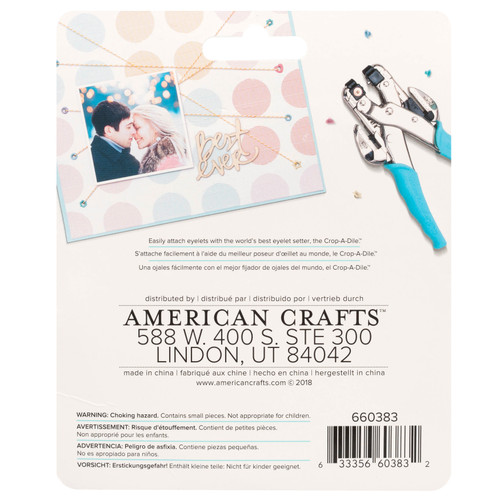 We R Eyelets W/Storage Case 140/Pkg-Pastel - WR6603-83
