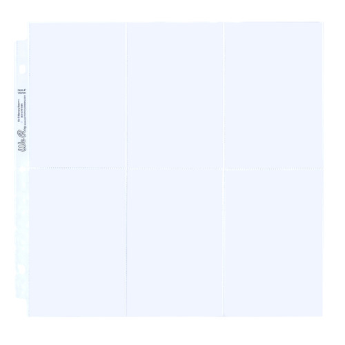 We R Ring Photo Sleeves 12"X12" 10/Pkg-(6) 6"X4" Pockets - WR660138
