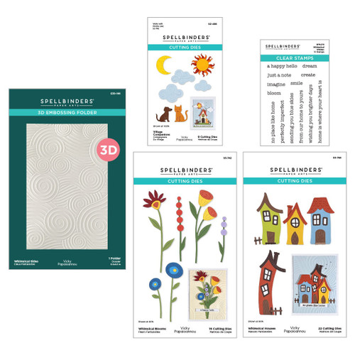 Spellbinders I Want It All! Bundle by Vicky Papaioannou-Whimsical Village - 5A003V8F-1HR0N - 810205711027