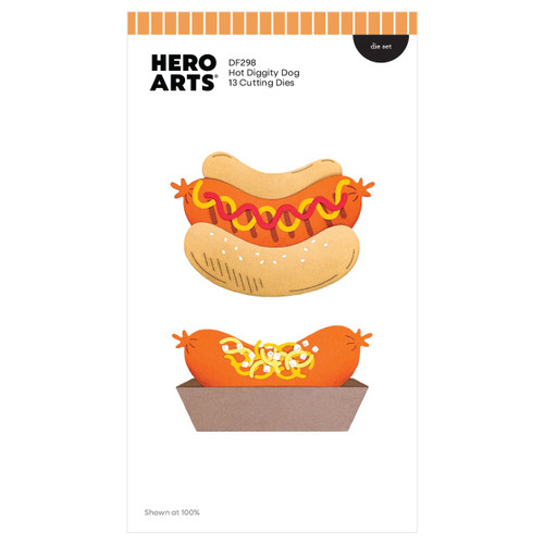 Hero Arts Die Set-Hot Diggity Dog - 5A003V6H-1HQXP - 085700952064