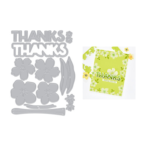 Hero Arts Die Set-Sweet Blooms - 5A003V6M-1HQXV