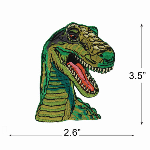 3 Pack - Gwen Studio Iron-On Patch Applique-Dinosaur - 5A003RQ3-1HN9G