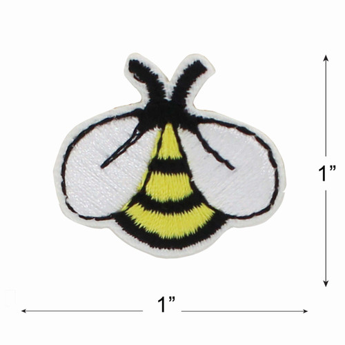 3 Pack - Gwen Studio Iron-On Patch Applique 4ct-Bumble Bee 2ct - 5A003RPY-1HN9M