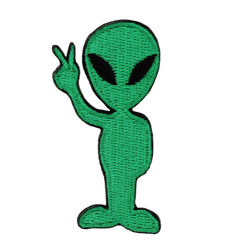 3 Pack - Gwen Studio Iron-On Patch Applique-Green Alien - 5A003RQC-1HN9P