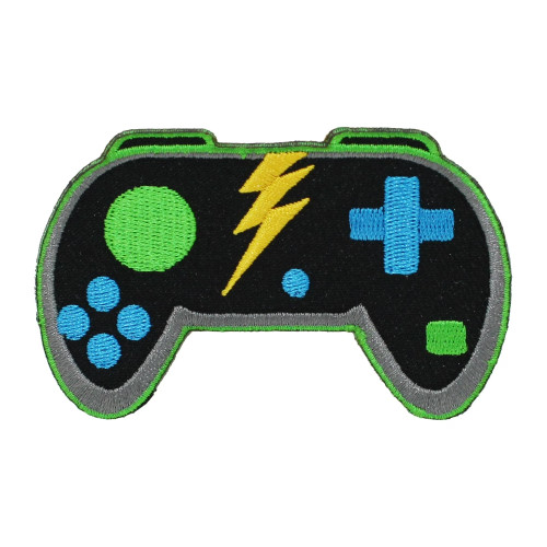 3 Pack - Gwen Studio Iron-On Patch Applique-Video Game Contoller - 5A003RPW-1HNB8