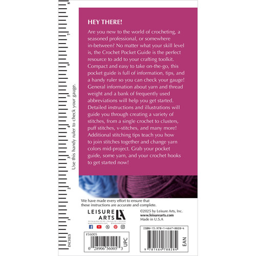 Crochet Pocket Guide-Crochet Pocket Guide - 5A003TJ2-1HQFP