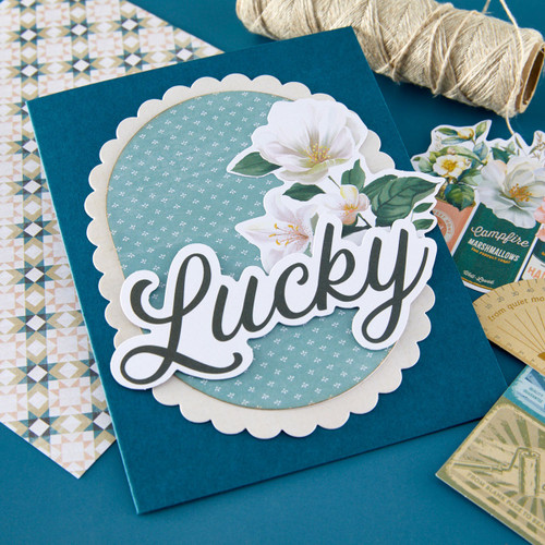 Spellbinders Diecut Cardstock Sentiments-Clementine - 5A003V86-1HR0X