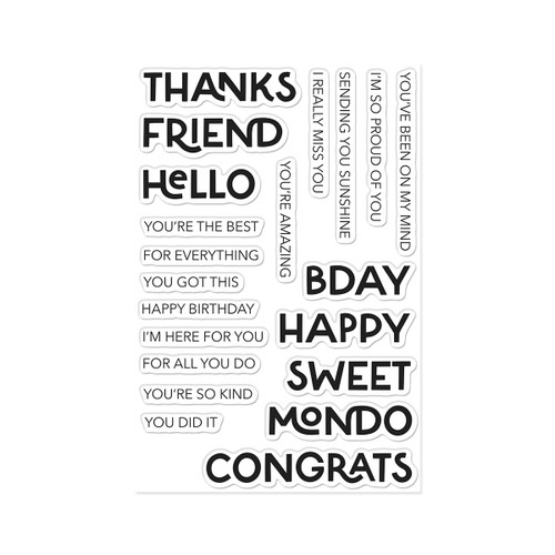 Hero Arts Clear Stamp Set-Perfect Pairs - 5A003V6V-1HQY5