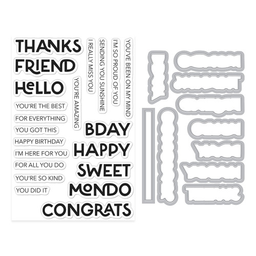 Hero Arts Stamp & Cut-Perfect Pairs - 5A003V6W-1HQY3