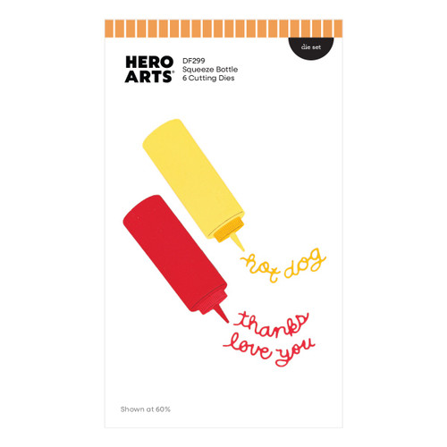 Hero Arts Die Set-Squeeze Bottle - 5A003V70-1HQXX - 085700952071