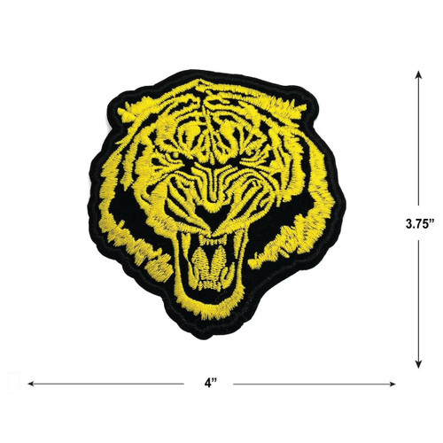 3 Pack - Gwen Studio Iron-On Patch Applique-Studios Tiger - 5A003RQ5-1HN9B