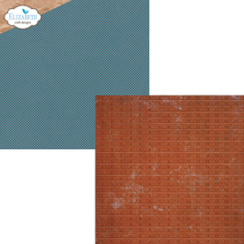 Elizabeth Crafts Double-Sided Cardstock 12"X12"-Rest & Relaxation - 5A003TGP-1HQD7