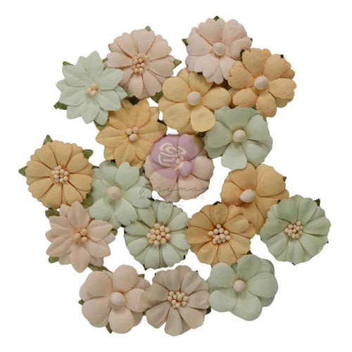 Prima Paper Flowers 18/Pkg-Meadow Petals - 5A003T3V-1HPJ9