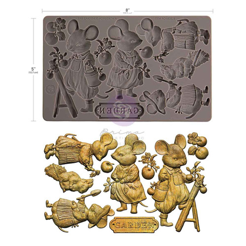 Prima Decor Mould-Tiny Gardeners - 5A003T3Z-1HPJT