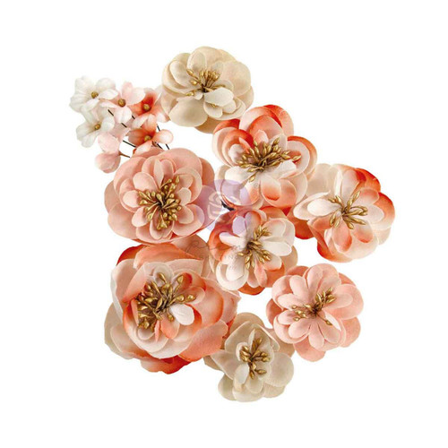 3 Pack - Prima Paper Flowers 9/Pkg-Apple Blossom Garden - 5A003T4C-1HPK1
