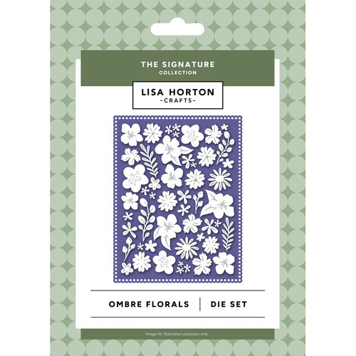 Lisa Horton Crafts Dies-Ombre Florals - 5A003V9L-1HR25 - 780627351791