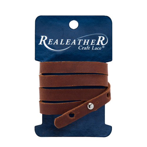 3 Pack - Realeather Crafts Leather Wrap Bracelet-Realeather CraftsLeather Wrap Bracelet - 5A003TT3-1HQP6 - 870192010787