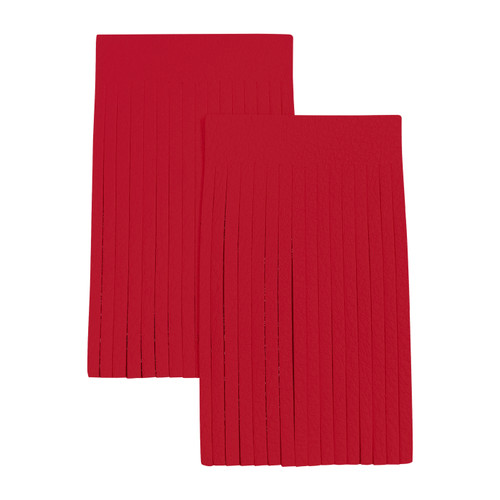 3 Pack - Realeather Crafts Suede Fringe, 2" x 3", 2/Pkg-Realeather Crafts Suede Fringe 2" x 3" - 5A003TSY-1HQNX