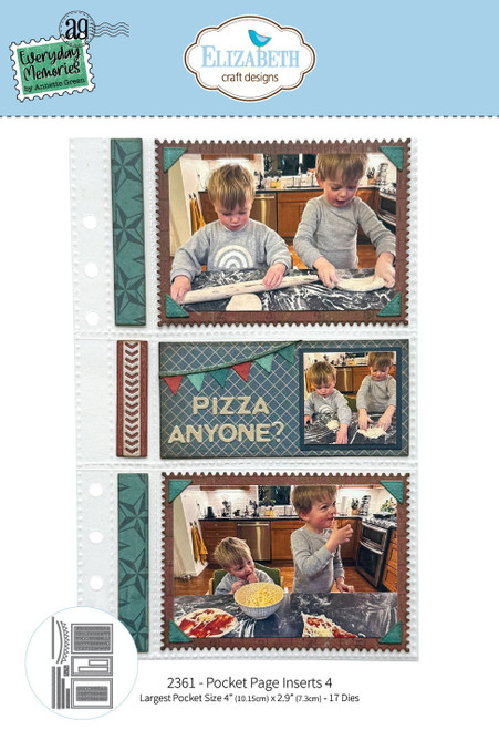 Elizabeth Crafts Metal Dies-Pocket Page Inserts 4 - 5A003TGL-1HQDC - 741527319519