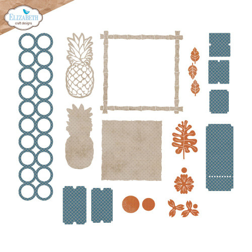 Elizabeth Craft Metal Dies-Summer Vibes - 5A003TGG-1HQD6