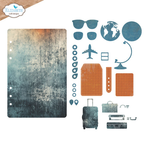 Elizabeth Craft Metal Dies-Rounded Travel Page - 5A003TG9-1HQDD