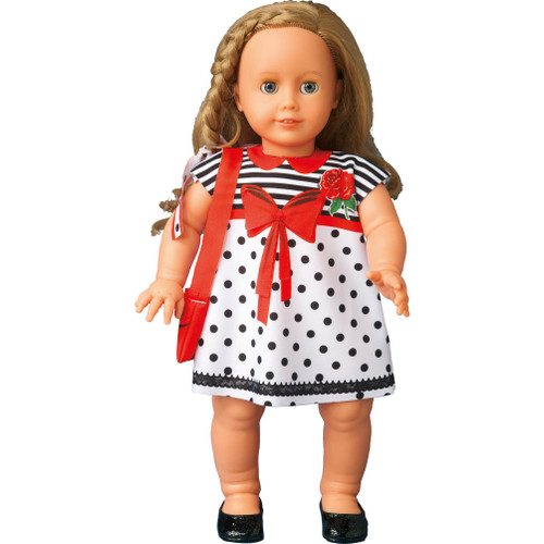 DRESS YOUR DOLL Fashion Designer Creative Kit for Kids RETRO Fashion Doll Clothes for 18 inch Dolls Easy Sewing Kit for Beginners DIY Doll Clothes Making Set - 5413480693795