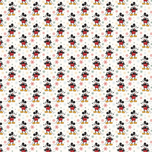 25 Pack - Echo Park Mouse And Me Christmas Cardstock 12"X12"-Merry Mouse Snowflakes - 5A003W3R-1HRPG