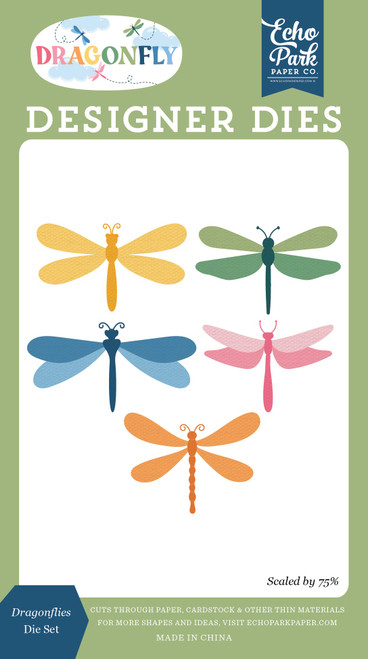 3 Pack - Echo Park Die Set-Dragonflies - 5A003WDR-1HS0H - 810220755594