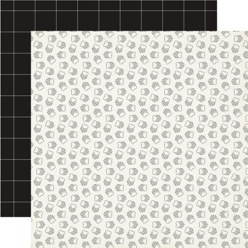 25 Pack - Carta Bella Great Outdoors Cardstock 12"X12"-Bear Tracks - 5A003W8Y-1HRW0 - 810220755259