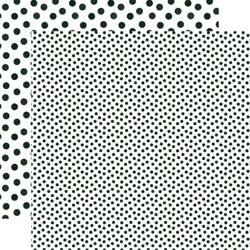 25 Pack - Echo Park Watercolor Polka Dots Cardstock 12"X12"-Forest - 5A003W4J-1HRQ6 - 810208648375