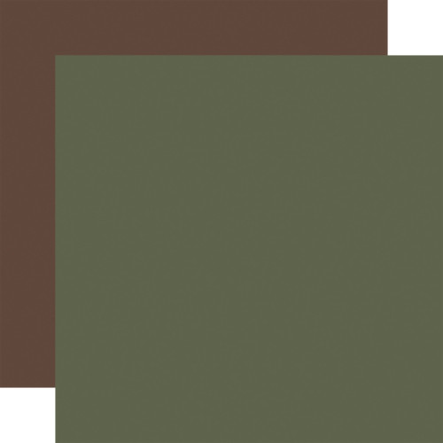 25 Pack - Echo Park Joy To The World Cardstock 12"X12"-Green / Brown - 5A003W28-1HRMN - 810220754023