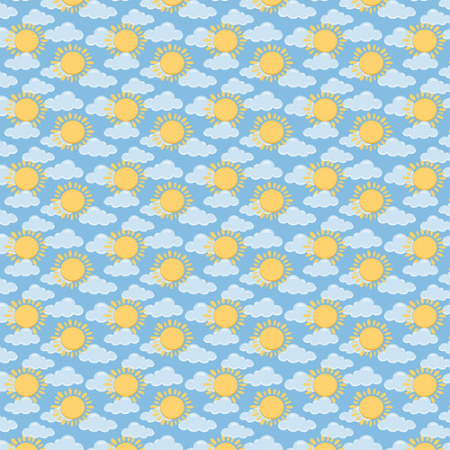 25 Pack - Echo Park Dragonfly Cardstock 12"X12"-Sunny Skies - 5A003WDS-1HS0W