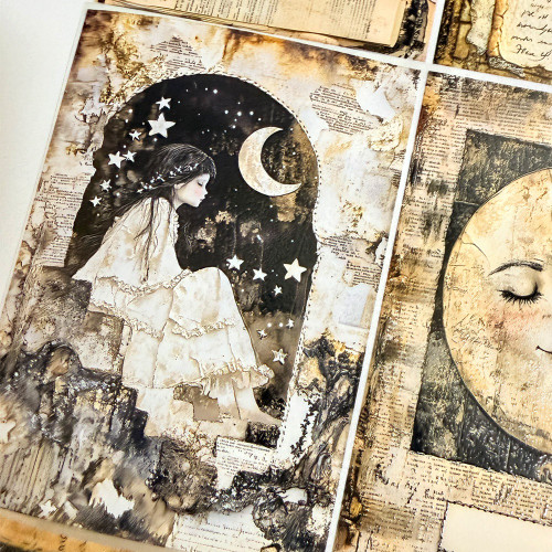 Torn Pape 3D Gloss PET Tape 6m-Moonlight Whispers - 5A003XMG-1HSMZ