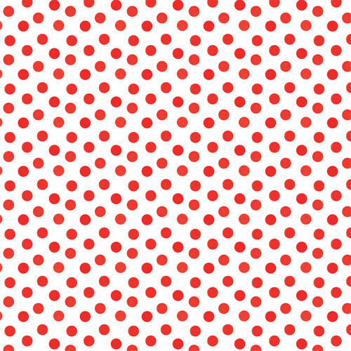 25 Pack - Echo Park Watercolor Polka Dots Cardstock 12"X12"-Cherry Red - 5A003W4R-1HRQP