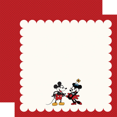 25 Pack - Echo Park Wonderful Winter Days Cardstock 12"X12"-Mouse Love Page Frame - 5A003W9C-1HRWV - 810220754122