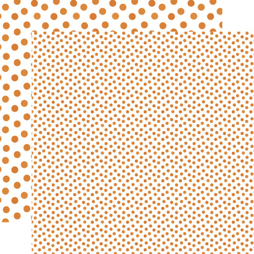 25 Pack - Echo Park Watercolor Polka Dots Cardstock 12"X12"-Rust Orange - 5A003W46-1HRQR - 810208648245