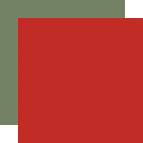 25 Pack - Carta Bella Switzerland Cardstock 12"X12"-Red / Green 12x12 Coordinating Solid - 5A003WBW-1HRY8 - 810220753057