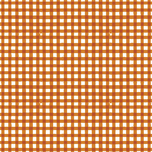 25 Pack - Echo Park Watercolor Gingham Autumn Cardstock 12"X12"-Rust Orange - 5A003W2K-1HRN6