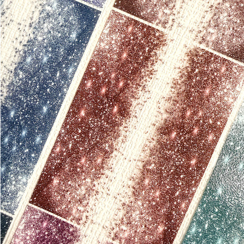 Torn Pape 3D Gloss PET Tape 6m-Glitter Cascade - 5A003XNS-1HSPG Torn Pape 3D Gloss PET Tape 6m-Glitter Cascade - 5A003XNS-1HSPG