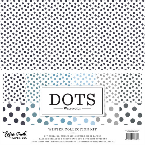 Echo Park Collection Kit 12"X12"-Winter - 5A003W4G-1HRQ8 - 810208648351