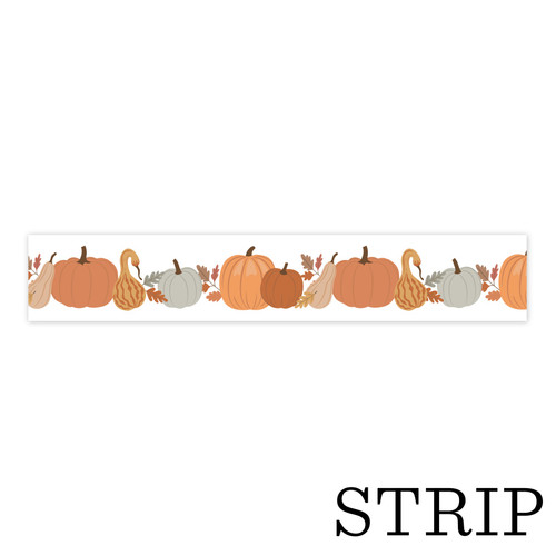 3 Pack - Echo Park Washi Tape-Harvest Pumpkin Picks - 5A003VXY-1HRFJ - 810220750063