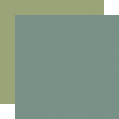 25 Pack - Carta Bella Home Sweet Home Cardstock 12"X12"-Teal / Green - 5A003W8F-1HRTV - 810220755051