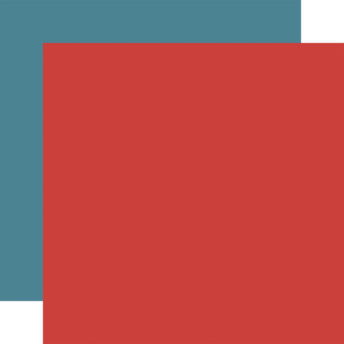 25 Pack - Carta Bella Amsterdam Cardstock 12"X12"-Red / Blue 12x12 Coordinating Solid - 5A003WB7-1HRXQ - 810220752906