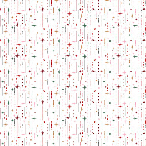 25 Pack - Echo Park North Pole Christmas Cardstock 12"X12"-North Pole Stars - 5A003VYJ-1HRG1
